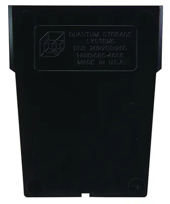 Quantum DSB201 Bin Divider for Use with QSB201, Black, Pack of 50