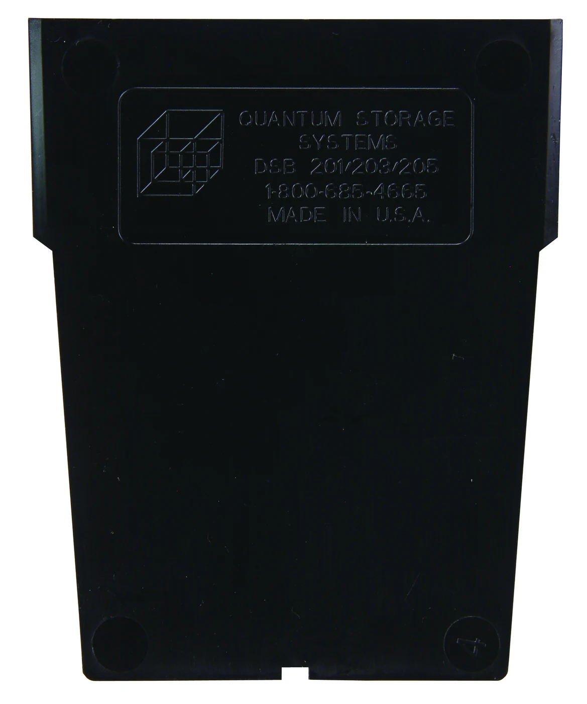 Quantum DSB201/203/205 Bin Divider for Use with QSB201, Black, Pack of 50