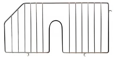 Quantum DSK18 Basket Divider for Use with 18"D Post Baskets, Chrome