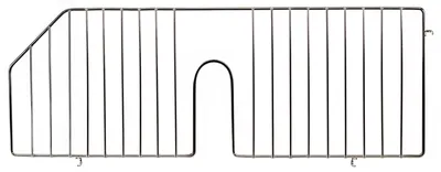 Quantum DSK24 Basket Divider for Use with 24"D Post Baskets, Chrome