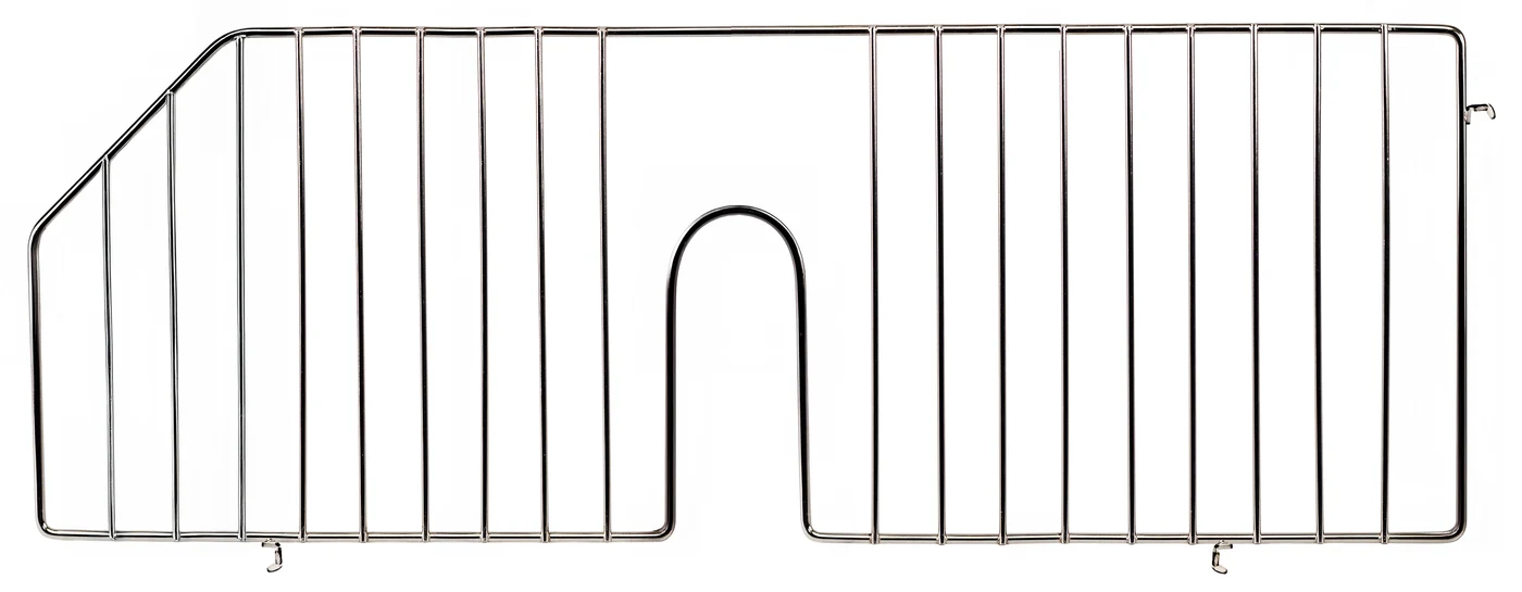 Quantum DSK24 Basket Divider for Use with 24"D Post Baskets, Chrome