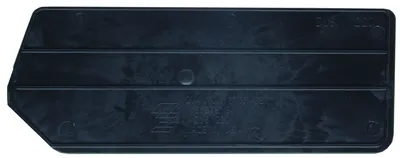 Quantum DUS220CO Conductive Bin Divider, Black, Pack of 6