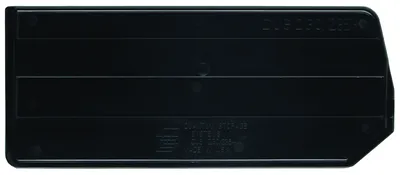 Quantum DUS230/235CO Conductive Bin Divider, Black, Pack of 6