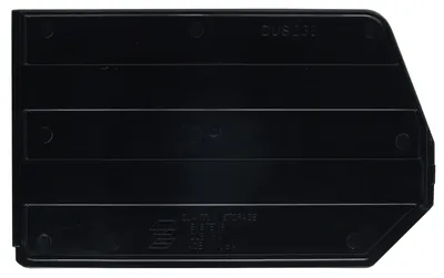 Quantum DUS239CO Conductive Bin Divider, Black, Pack of 6