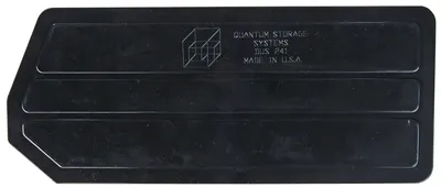 Quantum DUS241 Bin Divider for Bin QUS241, Black, Pack of 6