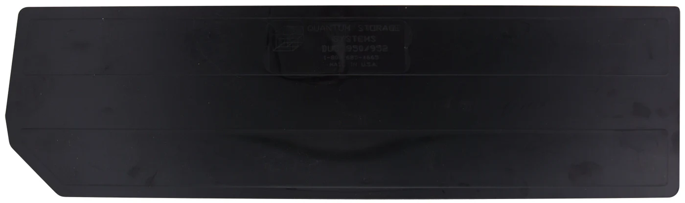 Quantum DUS950 Bin Divider for Use with QUS950, Black, Pack of 6