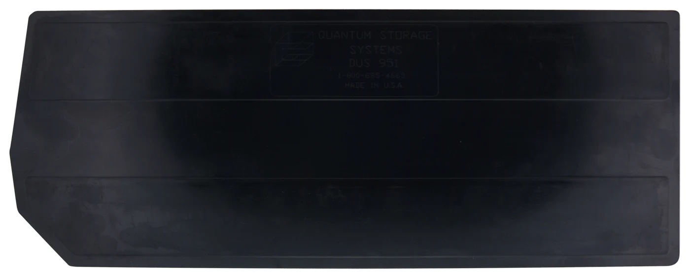 Quantum DUS951 Bin Divider for Use with QUS951, Black, Pack of 6