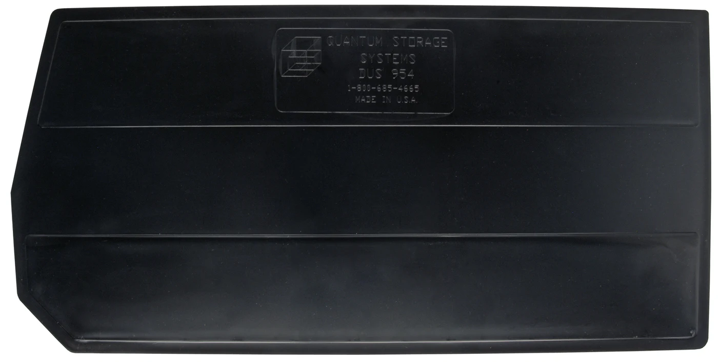 Quantum DUS954 Bin Divider for Use with QUS954, Black, Pack of 6