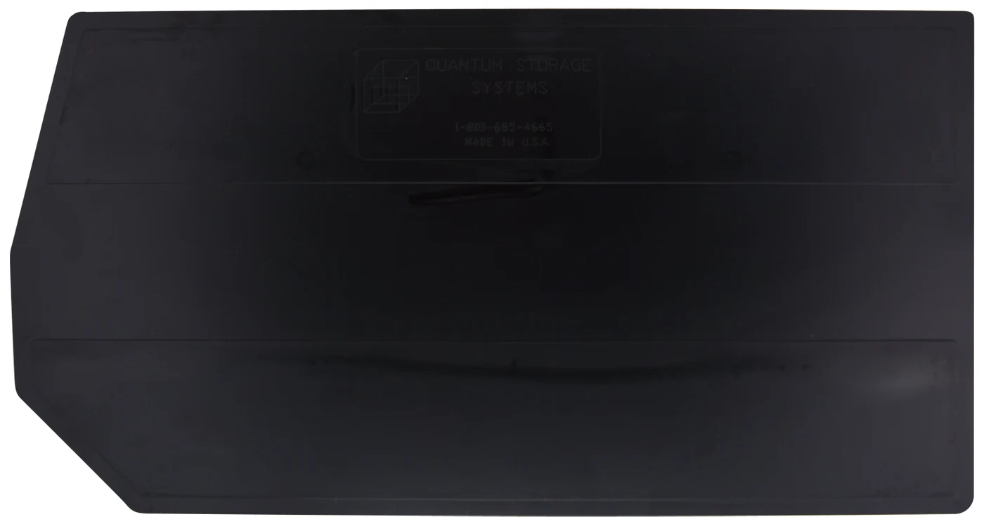 Quantum DUS975 Bin Divider for Use with QUS975, Black, Each of 1