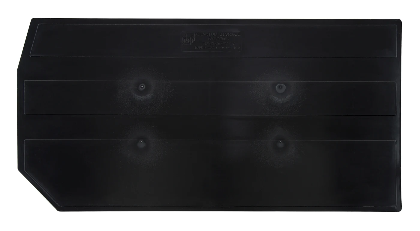 Quantum DUS993 Bin Divider for Use with QUS993, Black, Each of 1
