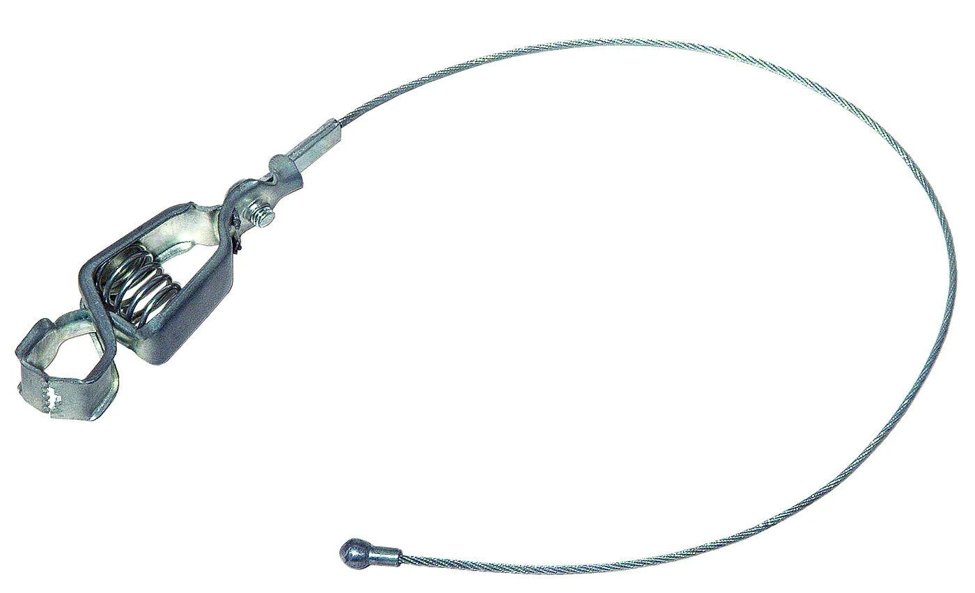 Quantum ESD-DC-SP8 Grounding Drag Cable, Chrome