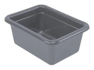 Quantum FSB-1295GY Bussing Tub, 9-1/16"W x 12-1/16"L x 5-1/8"H, Gray