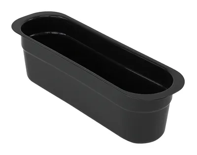 Quantum FSB-1544BK Bussing Tub Cutlery Box, 4-7/16"W x 14-3/16"L x 4-1/8"H, Black