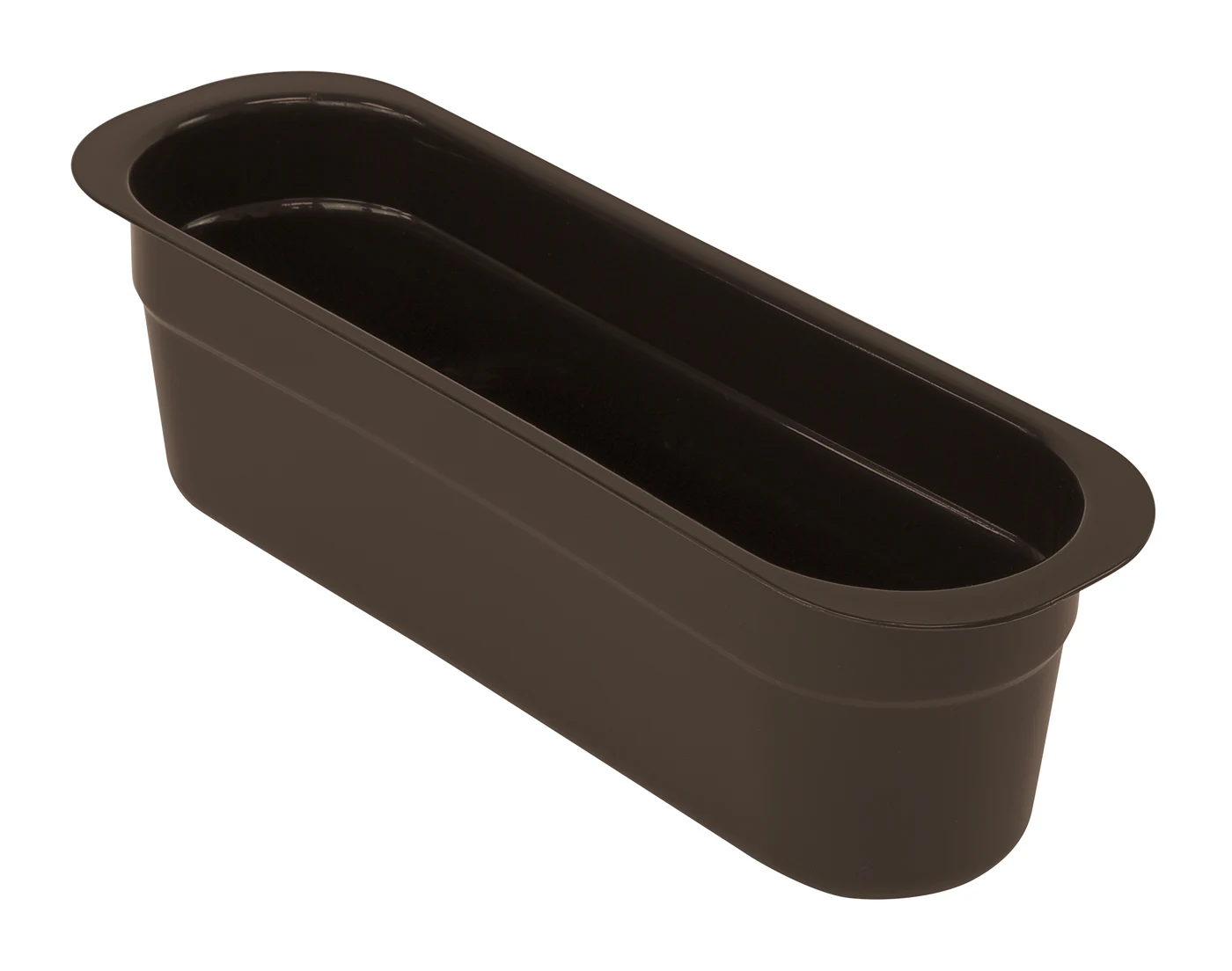 Quantum FSB-1544BN Bussing Tub Cutlery Box, 4-7/16"W x 14-3/16"L x 4-1/8"H, Brown
