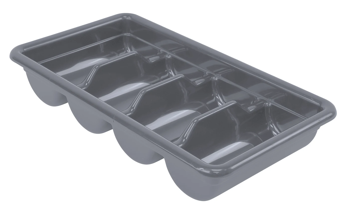 Quantum FSB-20113GY Bussing Tub, 11-3/8"W x 20-7/16"L x 3-3/4"H, Gray