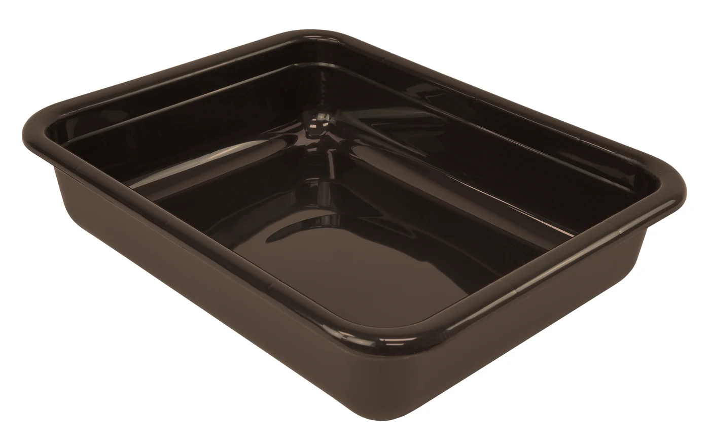 Quantum FSB-20155BNCS Bussing Tub, 15"W x 20"L x 5"H, Brown, Case of 12