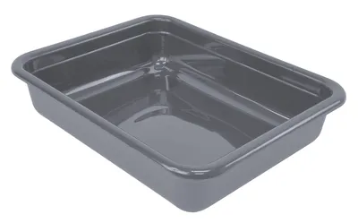 Quantum FSB-20155GY Bussing Tub, 15"W x 20"L x 5"H, Gray