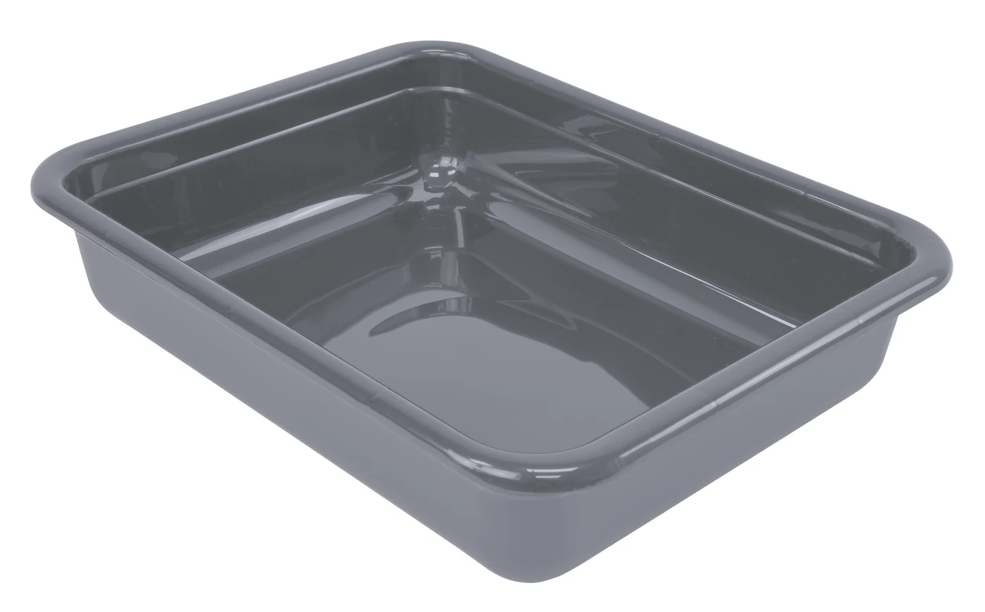 Quantum FSB-20155GYCS Bussing Tub, 15"W x 20"L x 5"H, Gray, Case of 12