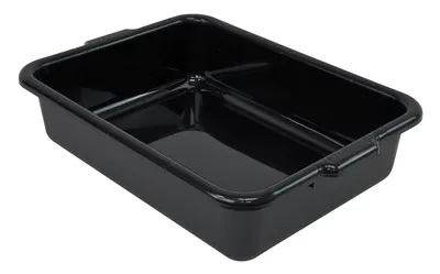 Quantum FSB-21155BK Bussing Tub, 15"W x 21"L x 5"H, Black