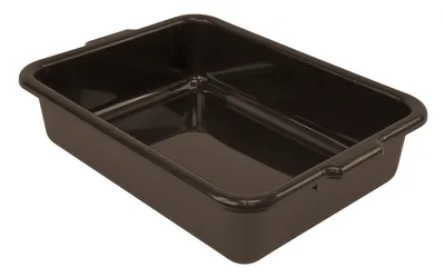 Quantum FSB-21155BN Bussing Tub, 15"W x 21"L x 5"H, Brown