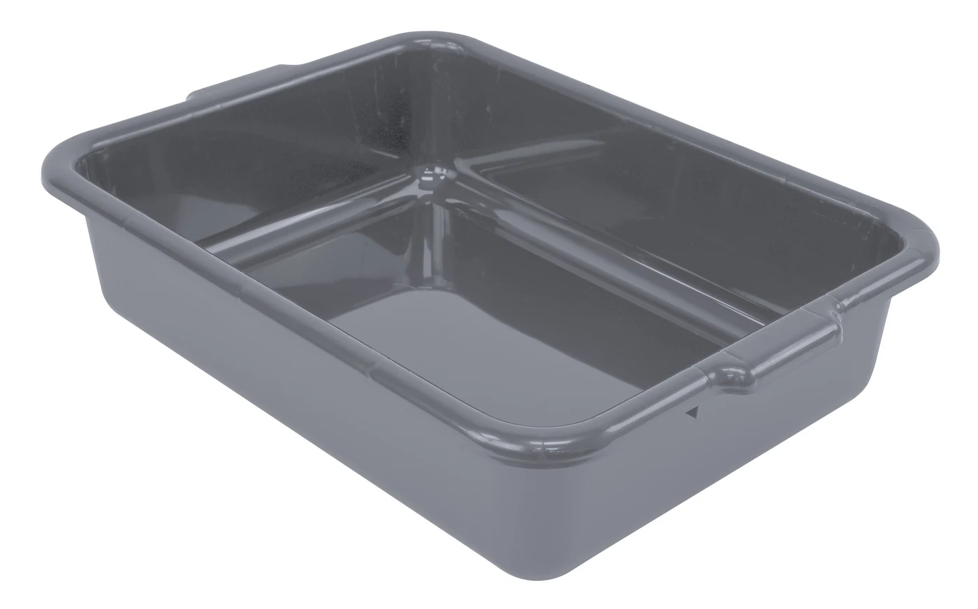Quantum FSB-21155GYNB Bussing Tub, 15"W x 21"L x 5"H, Gray