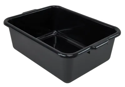 Quantum FSB-21157BK Bussing Tub, 15"W x 21"L x 7"H, Black