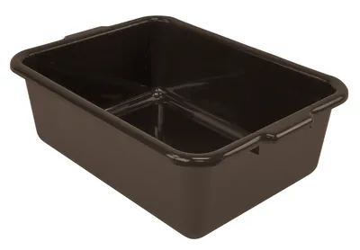 Quantum FSB-21157BN Bussing Tub, 15"W x 21"L x 7"H, Brown