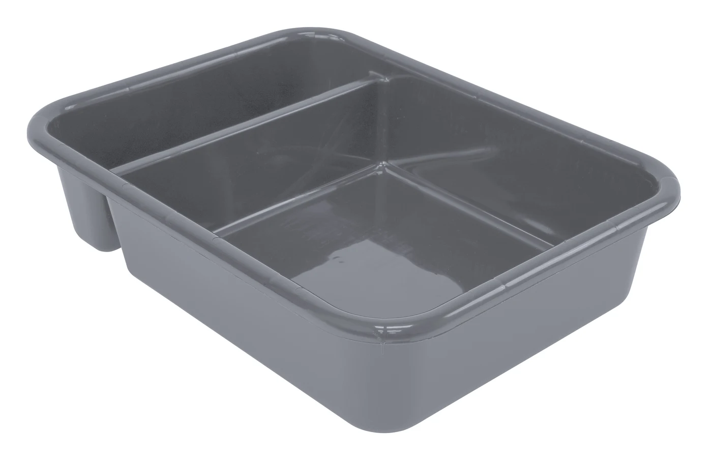 Quantum FSB-21165GY Bussing Tub, 15"W x 20"L x 5"H, Gray