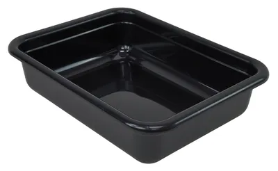 Quantum FSB-22175BK Bussing Tub, 17"W x 22"L x 5"H, Black