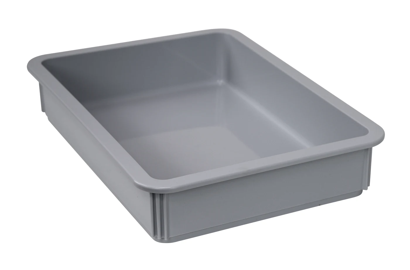 Quantum FSB-DT18133GY Pizza Dough Box, 17-3/4"L x 13-3/4"W x 3-3/8"H, Gray