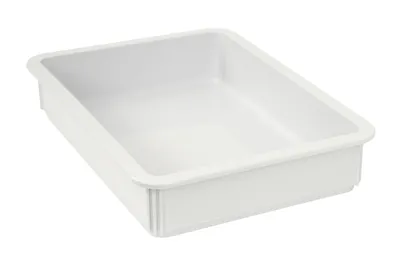 Quantum FSB-DT18133WT Pizza Dough Box, 17-3/4"L x 13-3/4"W x 3-3/8"H, White