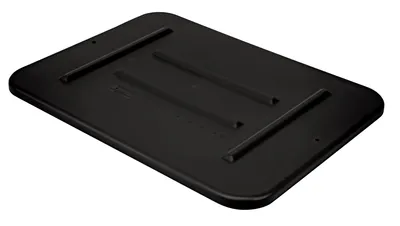 Quantum FSB-L2016BK Bussing Tub Lid, 16-1/2"W x 20"L, Black