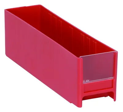 Quantum IDR202RD Interlocking Cabinet Drawer, 11"L x 2-3/4"W x 3-5/16"H, Red