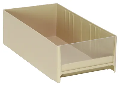 Quantum IDR204IV Interlocking Cabinet Drawer, 11"L x 5-5/8"W x 3-5/16"H, Ivory