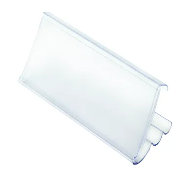 Quantum LHA3C Angled Label Holder, Clear