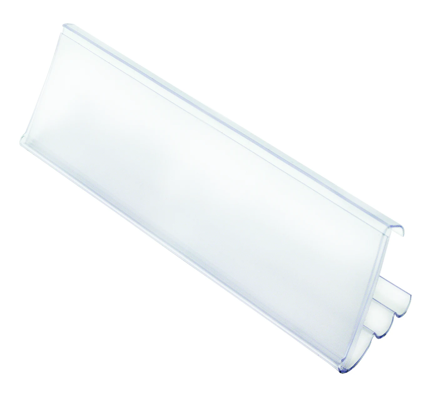 Quantum LHA5C Angled Label Holder, Clear