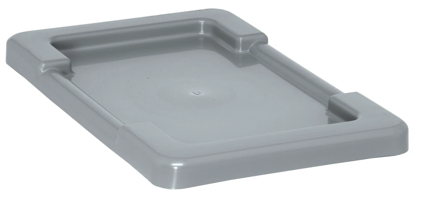 Quantum LID1711GYCS Lug Lid Fits TUB1711-8 and TUB1711-12, Gray, Case of 6