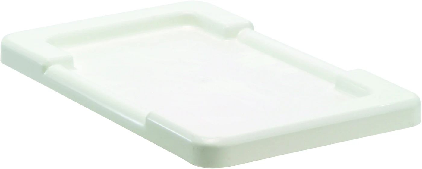 Quantum LID1711WTCS Lug Lid Fits TUB1711-8 and TUB1711-12, White, Case of 6