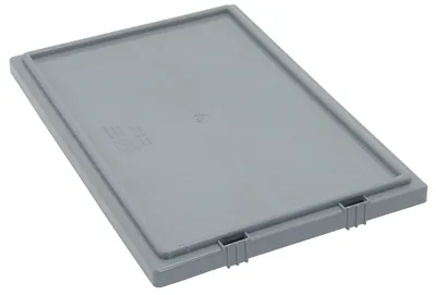Quantum LID201GYCS Tote Box Lid for Use with SNT200, Gray, Case of 6