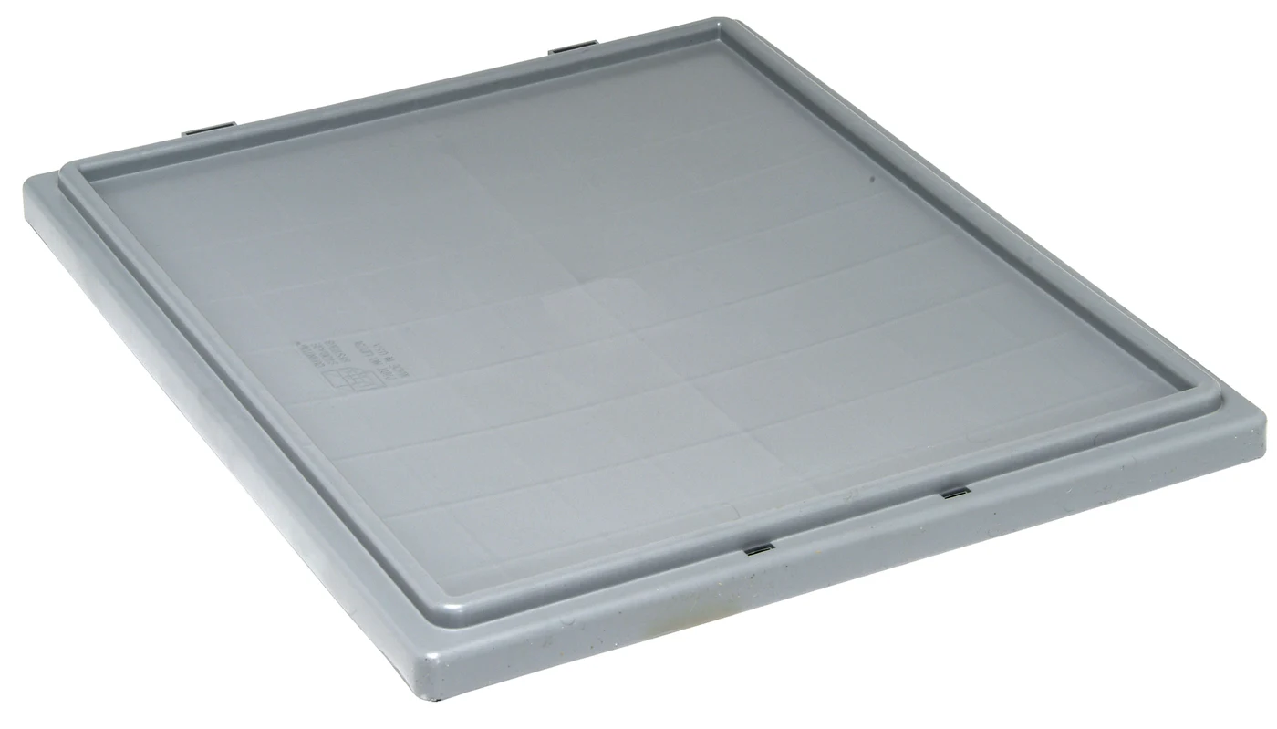 Quantum LID231GYCS Tote Box Lid for Use with SNT225 and SNT230, Gray, Case of 3