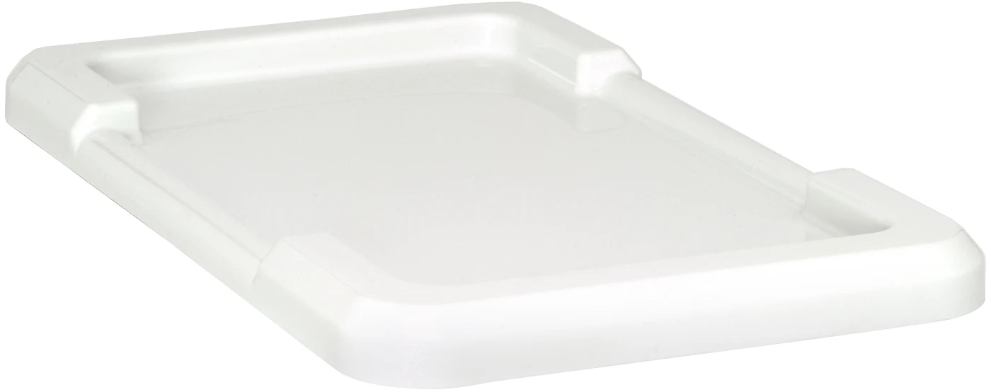 Quantum LID2516-8WTCS Lid Fits TUB2516-8, White, Case of 6