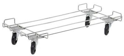 Quantum M2048BD Dolly Base, 48"W x 20"D, 800 lb capacity, Chrome