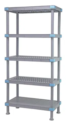 All-Plastic Shelving Units