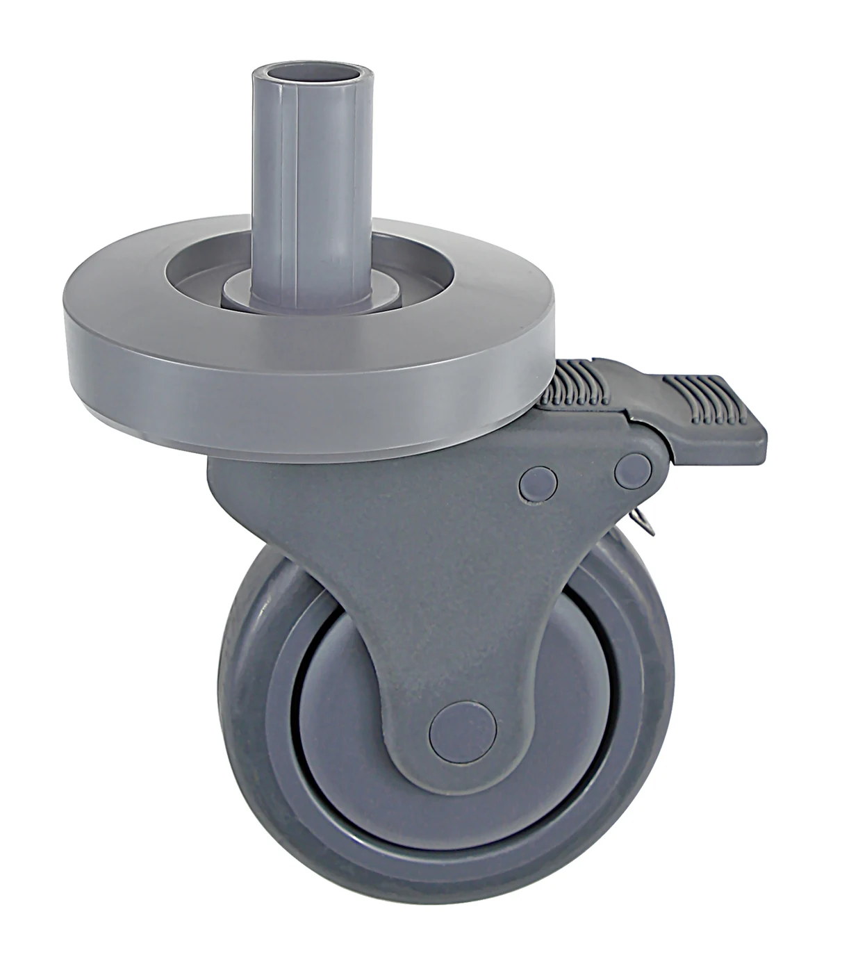 Quantum QPPSC-5S Millenia Caster Kit, 800 lb capacity, Gray, Set of 4