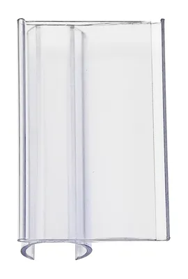 Quantum PLH2X4C Post Label Holder, Clear, Pack of 12