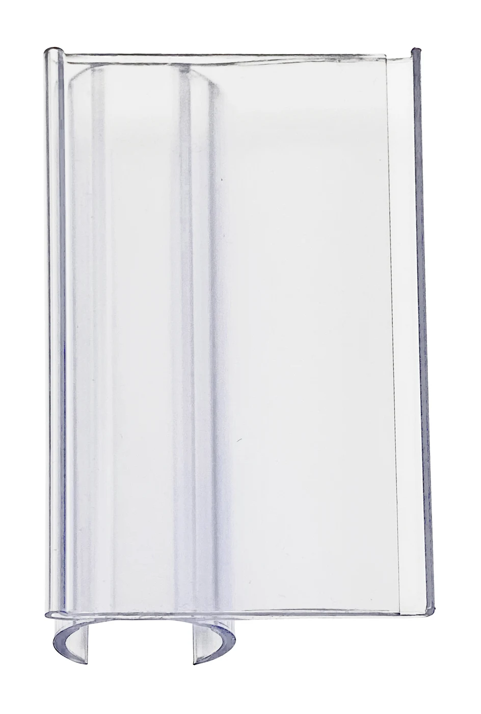 Quantum PLH2X4C Post Label Holder, Clear, Pack of 12