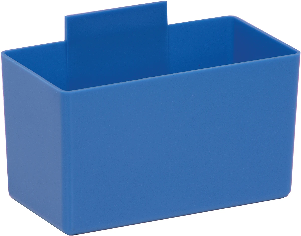 Quantum QBC112BL Bin Cup, 5-1/8"L x 2-3/4"W x 3"H, Blue, Case of 48