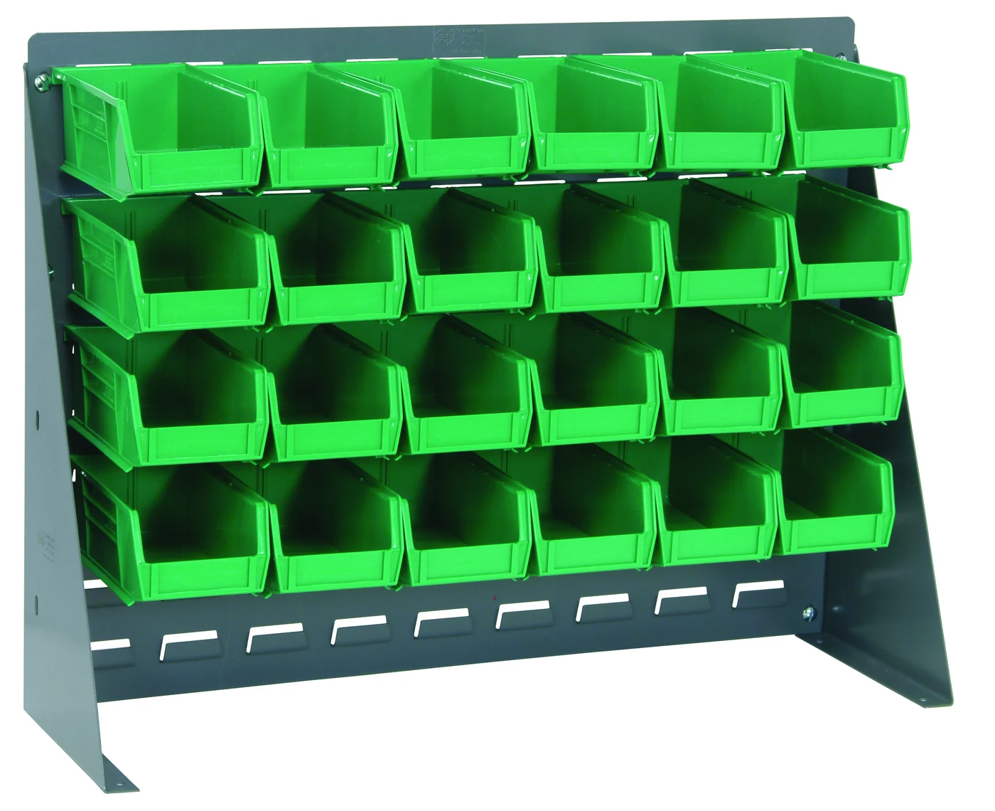 Quantum QBR-2721-220-24GN Bench Rack, 27-3/4"L x 8"W x 21"H, 140 lb capacity, Gray