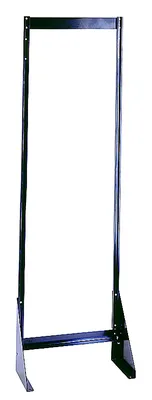 Quantum QFS170 Single-Sided Tip Out Bin Floor Stand, 10"D x 23-5/8"W x 75"H, Black