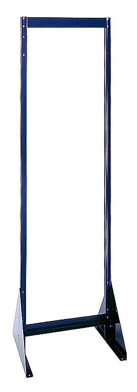 Quantum QFS270 Double-Sided Tip Out Bin Floor Stand, 20-1/4"D x 23-5/8"W x 75"H, Black
